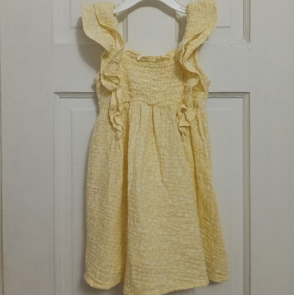 Yellow Kids Casual Dress